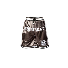 Load image into Gallery viewer, #BEGREAT SHORTS - BLACK / WHITE
